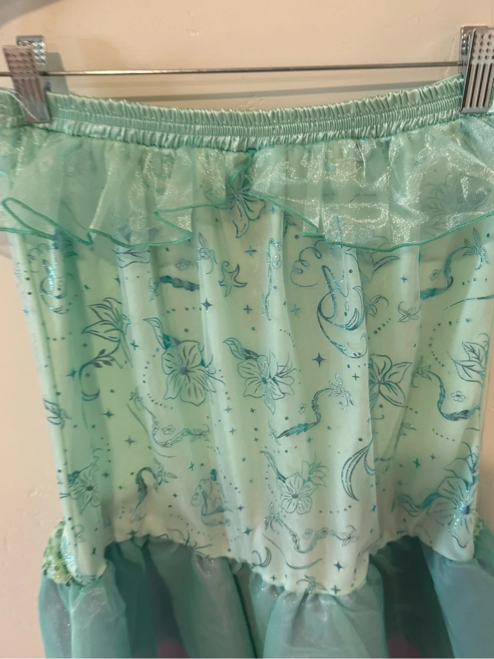 Disney The Little Mermaid Dress-Up Costume Girls 13/14 Strapless Ariel Halloween
